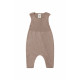 Puri organics playsuit taupe 80% cotton 20% silk