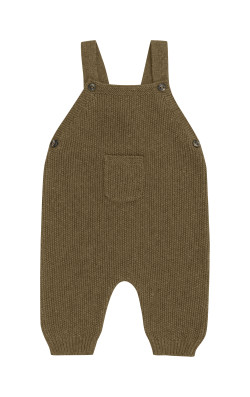 Puri organics playsuit with pocket copper 80% cotton 20% linen