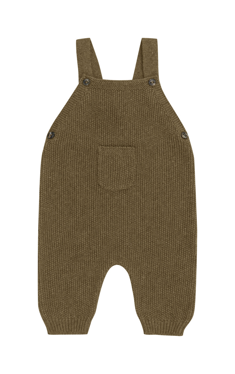 Puri organics playsuit with pocket copper 80% cotton 20% linen