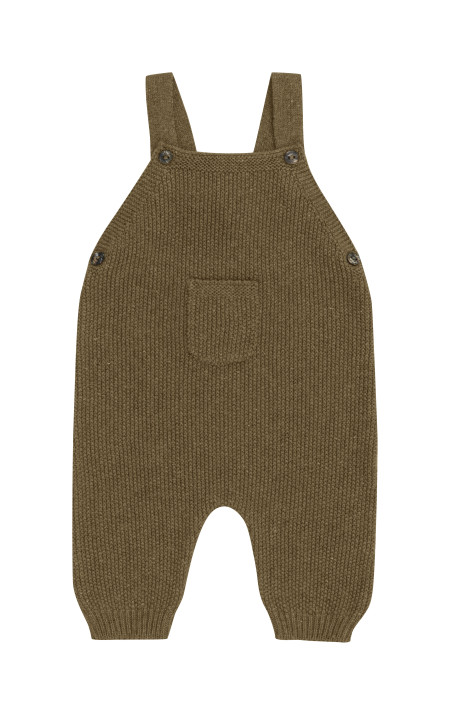 Puri organics playsuit with pocket copper 80% cotton 20% linen