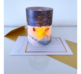 Het Wol Feetje lichtkaart Santa Lucia