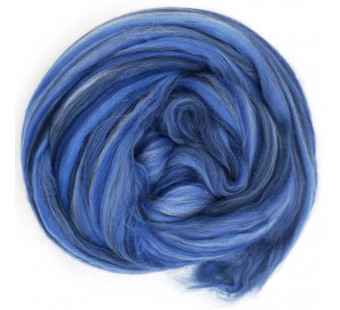 De Witte Engel Meervilt Merino blend Blue