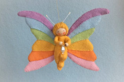 rainbow butterfly  (Atelier Pippilotta)