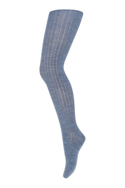 MP Denmark woolen stocking denim melange  (128-3124)