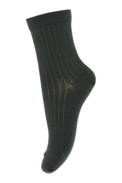 MP Denmark rib socks dark black  (8)