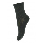 MP Denmark rib socks dark black  (8)