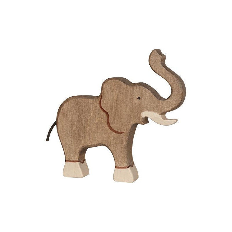 Holztiger olifant slurf omhoog