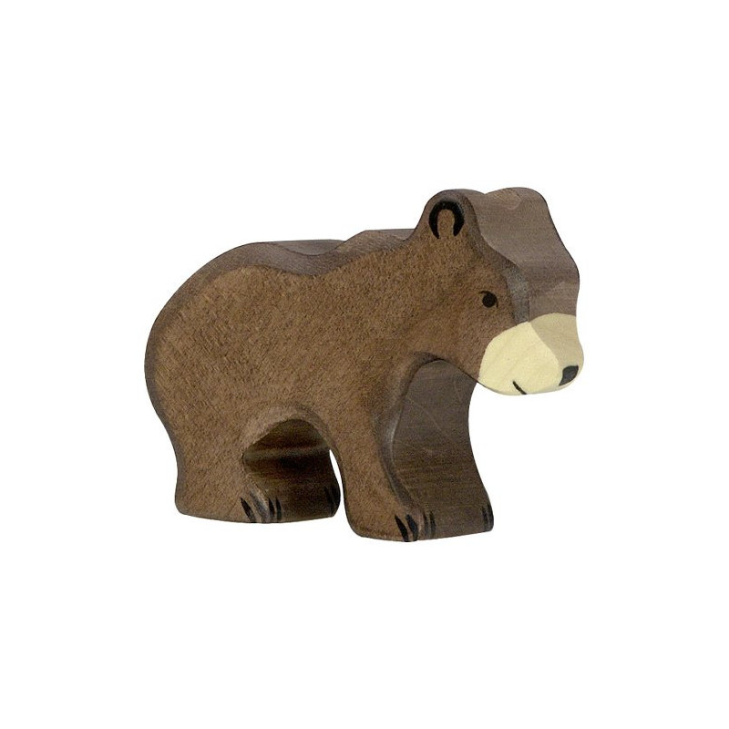 Holztiger small brown bear