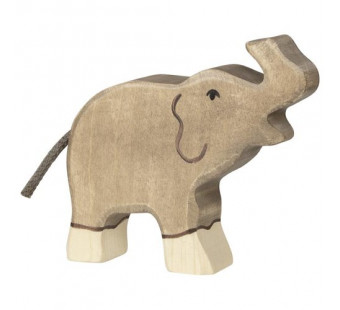 Holztiger elephant small trunk high