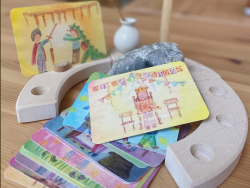 Anna's Atelier dagritmekaarten jaarfeesten origineel A7