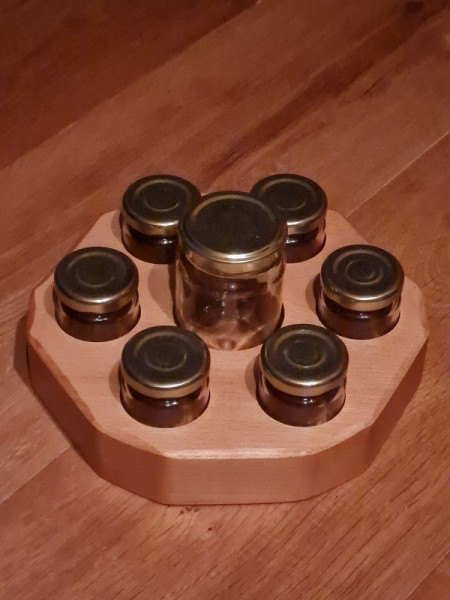 Kleine Knoest Water en Verf houder 6+1