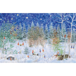Adventskalender groot -Advent im Zwergenwald (elisabeth heuberger)