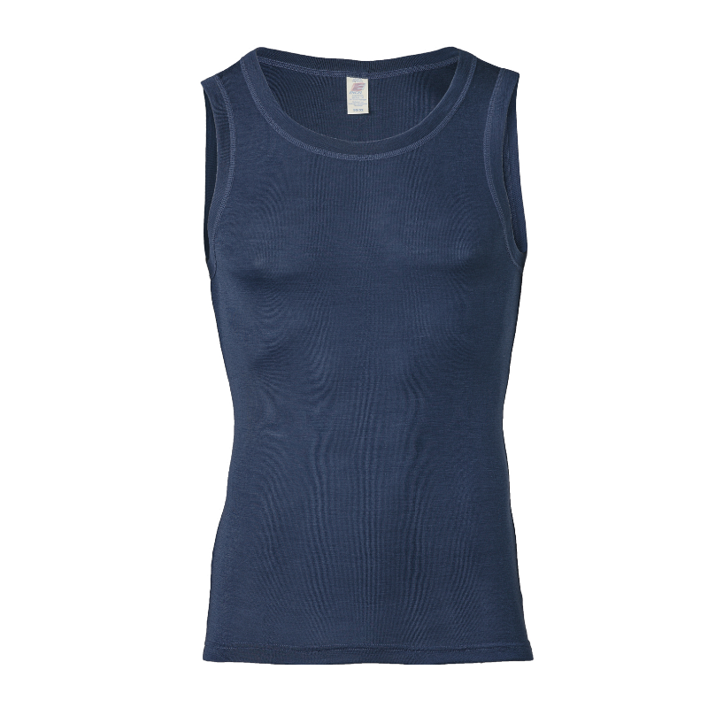 Engel Natur woolsilk undershirt black