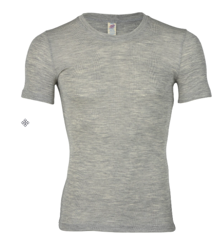 Engel Natur wolzijde tshirt grijs  (704805)