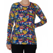 Duns Sweden dames longsleeve Aminata deep blue