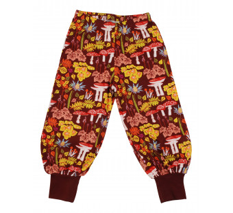 Duns Sweden baggy pants Amanita brown paddestoelen bruin Duns Sweden baggy pants Amanita brown paddestoelen bruin