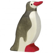 Holztiger pinguin small head forward