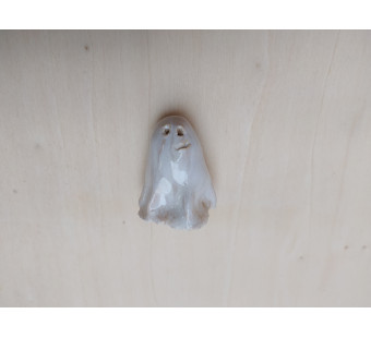 Ceramic figurine ghost glaced (Ipsen de Bruggen)