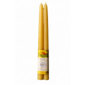 Dipam set of two bee wax candle 1,5*20cm 5 burning hours