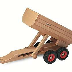 Fagus houten aanhanger kiepbaar 33cm (10.31)