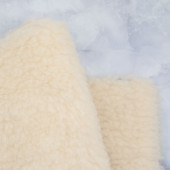 De witte Engel woolen teddy 150*100cm