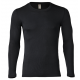 Engel Natur woolsilk long sleeved shirt black