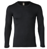Engel Natur wolzijde heren longsleeve zwart (704815)