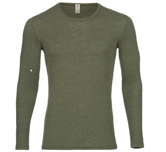 Engel Natur wolzijde heren longsleeve olive (704815)