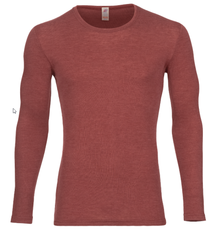 Engel Natur wolzijde heren longsleeve olive (704815)