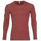 Engel Natur woolsilk long sleeved shirt copper