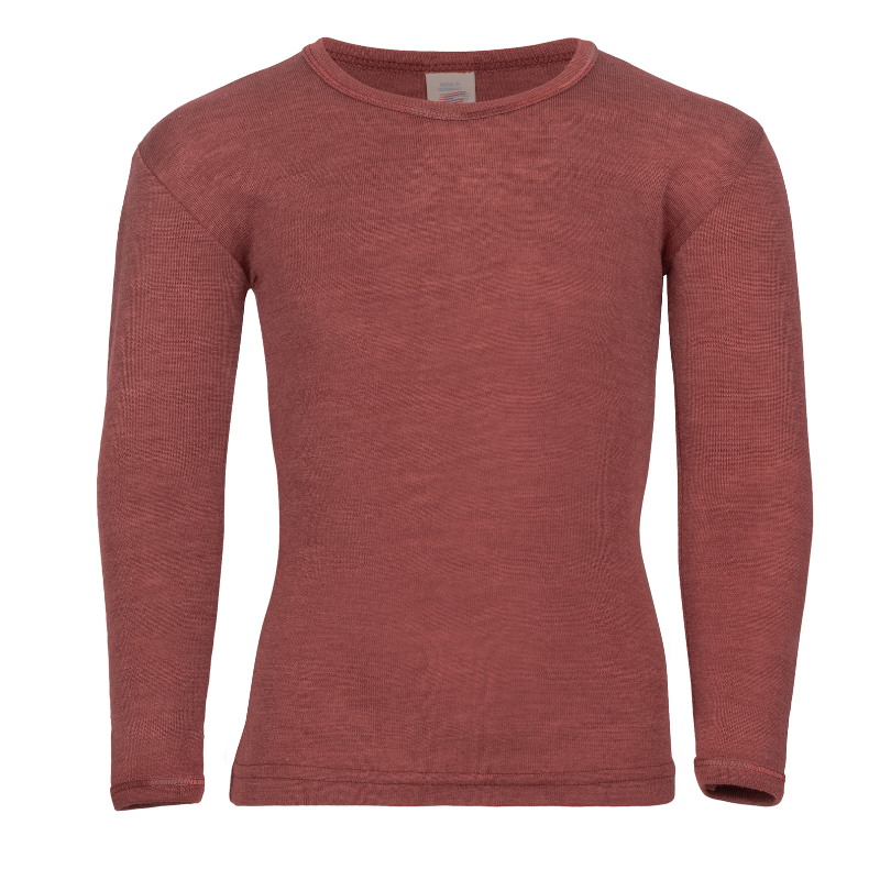 Engel Natur wool silk longsleeve copper