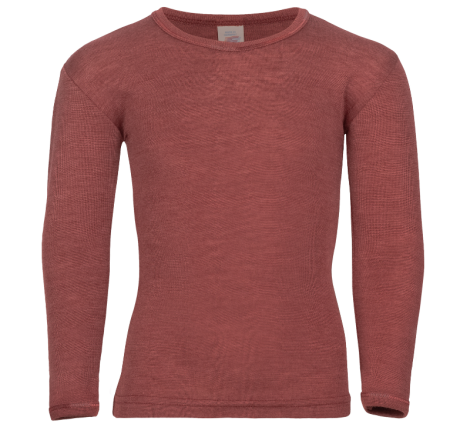 Engel Natur wool silk longsleeve copper