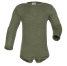 Engel Natur wolzijde romper olive (709030)