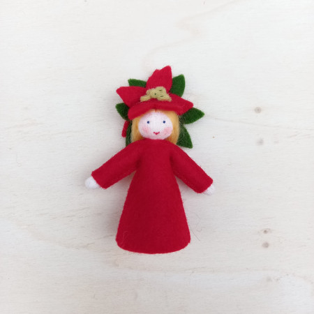 vilten poppetje kerstster