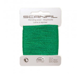 Scanfil mending wool green 089