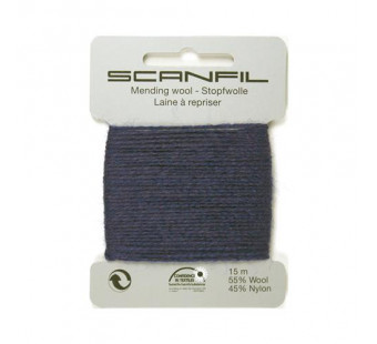 Scanfil mending wool navy 082
