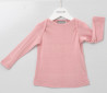 Alkena zijden longsleeve roze