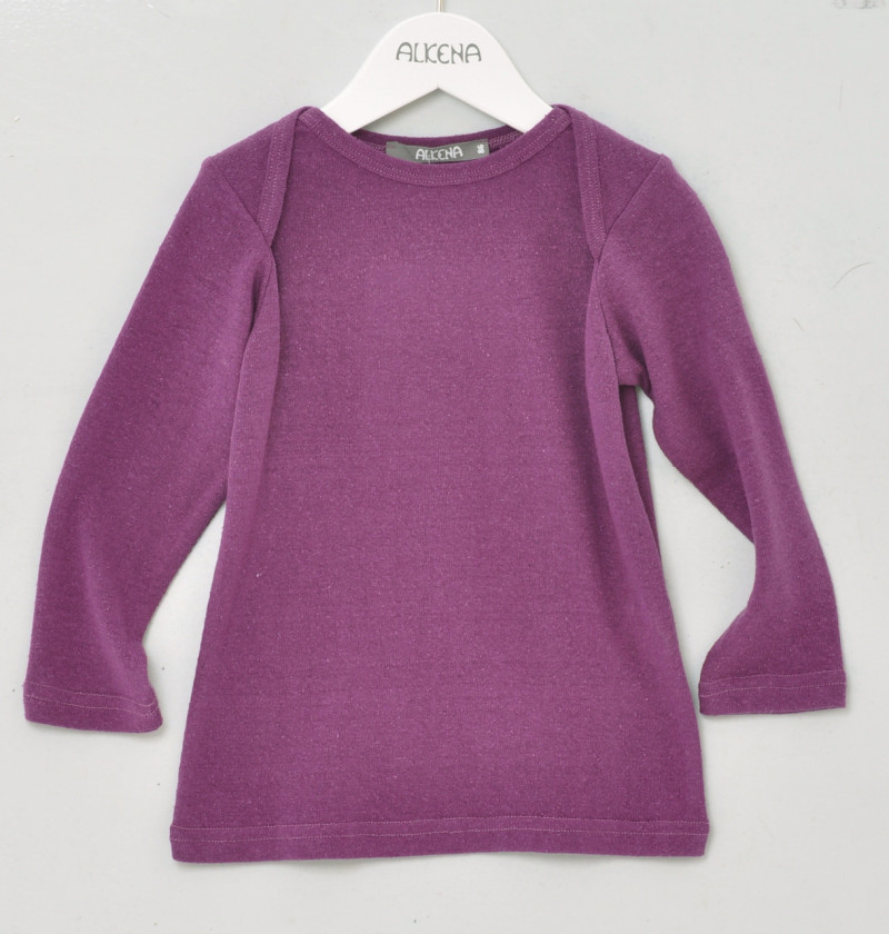 Alkena silk longsleeve saphire