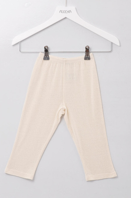 Alkena silk pants natural