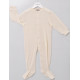 Alkena zijden jumpsuit naturel