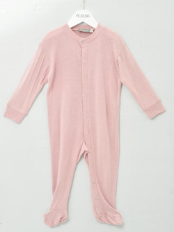 Alkena zijden jumpsuit naturel