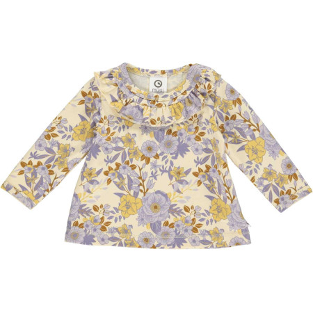 Muesli katoenen longsleeve cardamine calm yellow