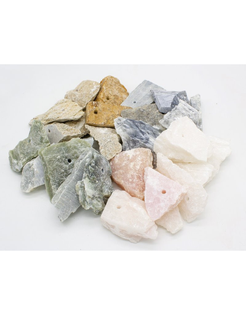 soap stone set of 30 amulets