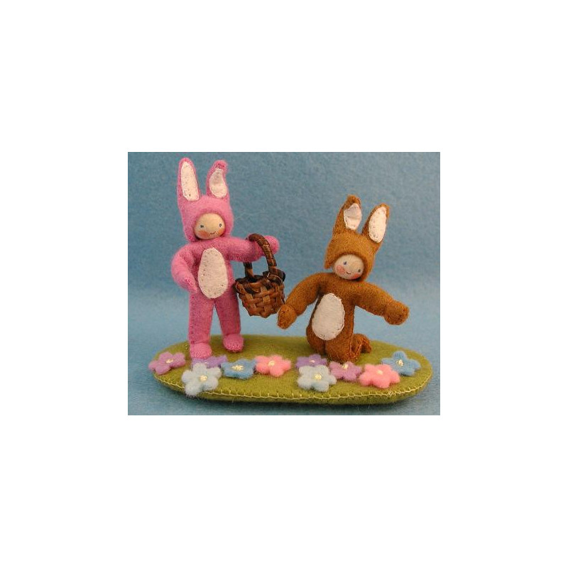 Twee Paashaasjes (Atelier Pippilotta)