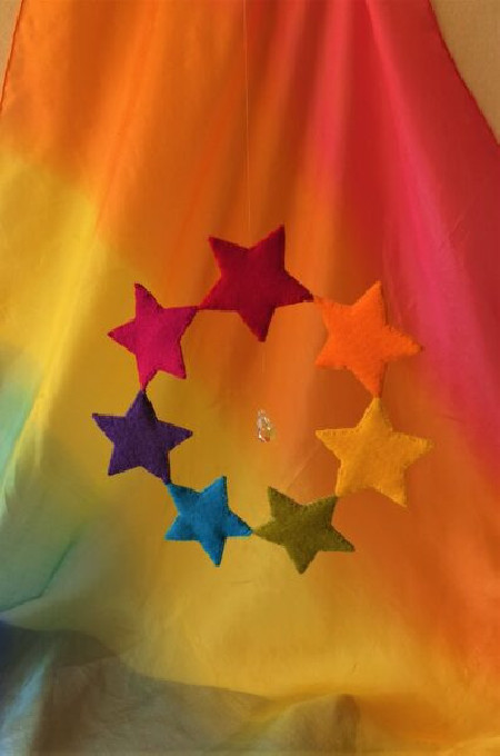 Regenboog raamhanger (Atelier Pippilotta)