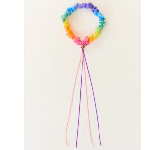 Sarah's Silk silk garland rainbow