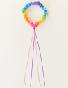 Sarah's Silk silk garland rainbow