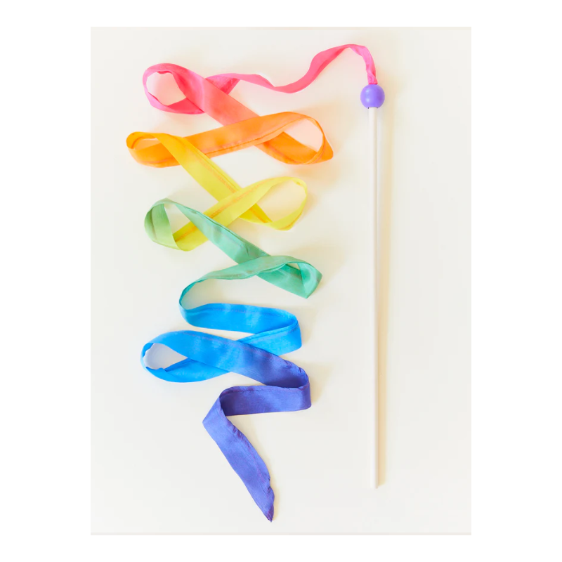 Sarah's Silk streamer rainbow large