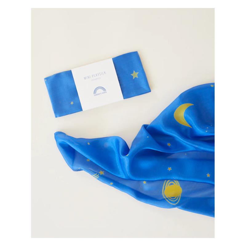 Sarah's silk mini zijden doek sterren