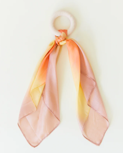 Sarah's silk bijtring met zijde woestijn